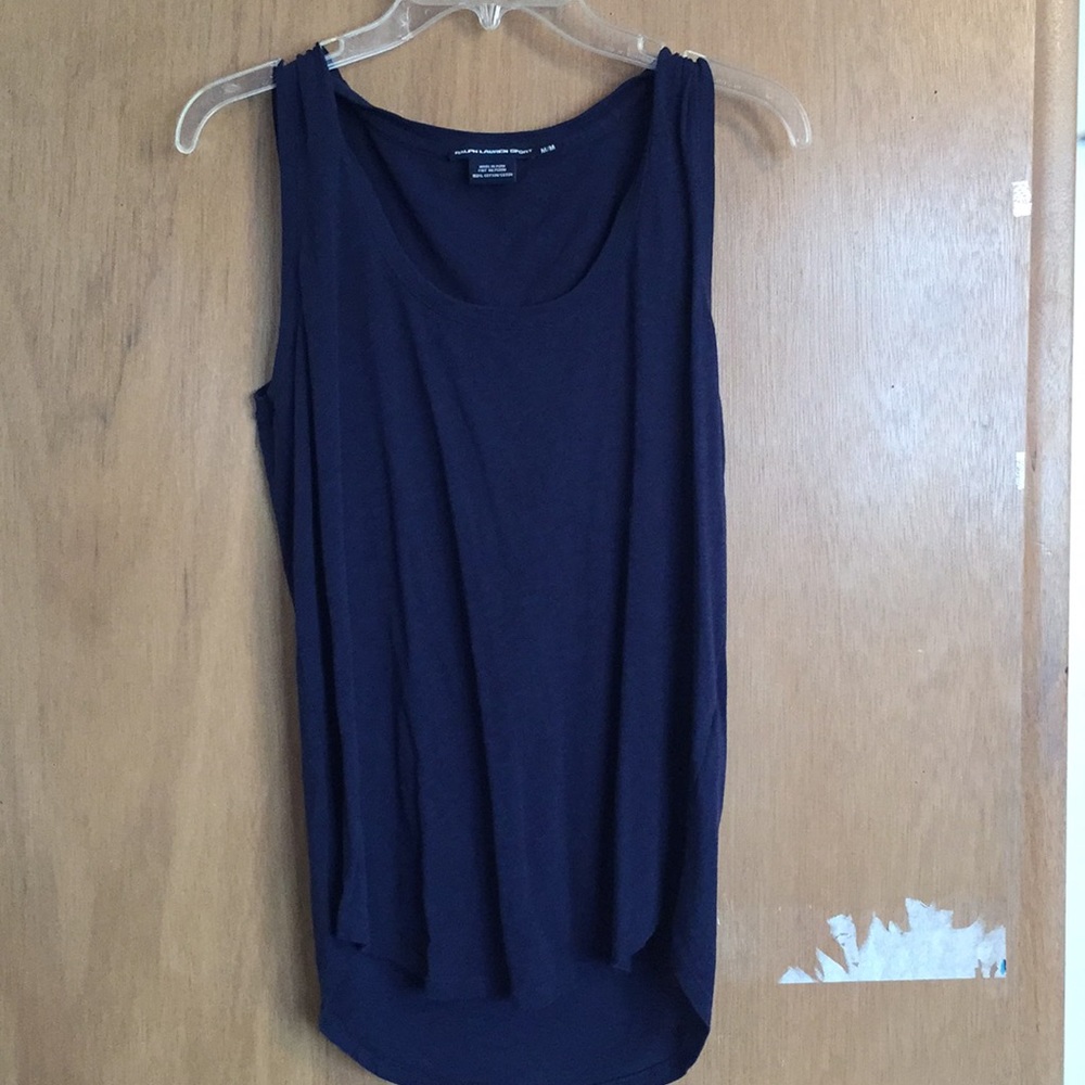 Ralph Lauren navy blue tank top